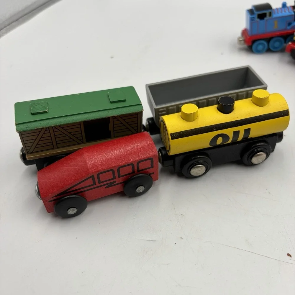 Thomas & Friends Wooden Train Lot W Track Pieces Thomas James‎ Salty Mavis Minis